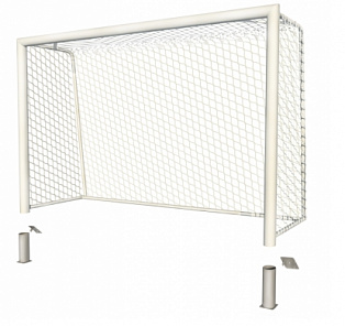 Ворота для мини-футбола 3х2 SPORTWERK SPW-AG-300-2P
